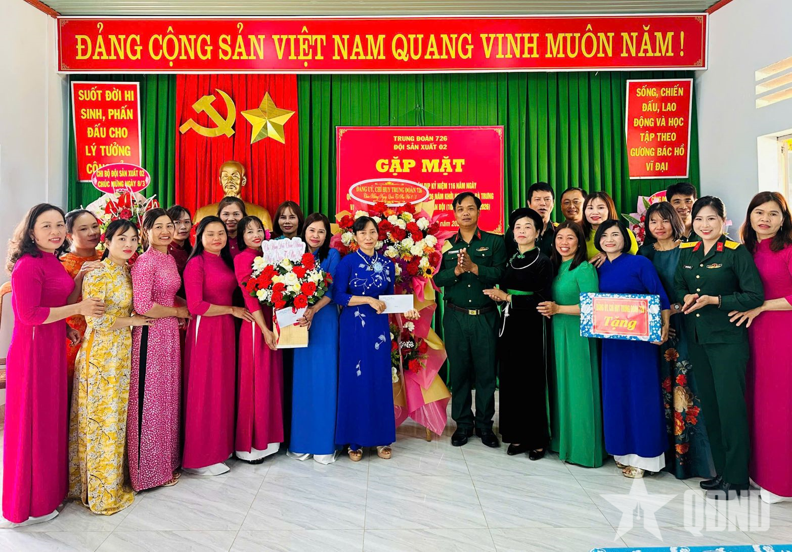 Hội Phụ nữ Trung đoàn 726 (Binh đoàn 16): Nhiều hoạt động ý nghĩa chào mừng Ngày Quốc tế Phụ nữ